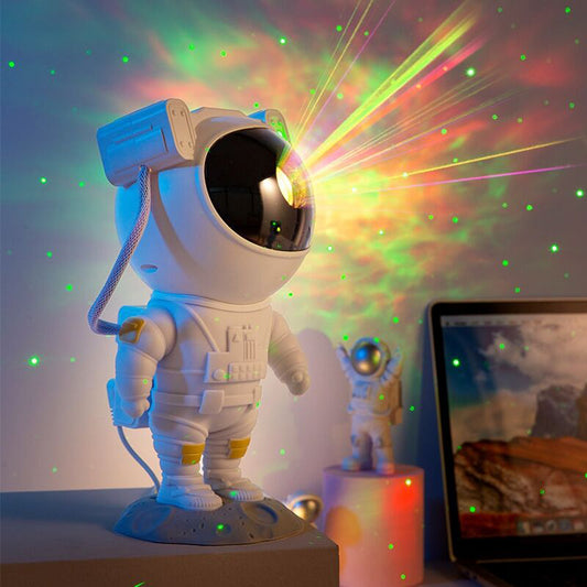 Austronaut Galaxy Projector Lamp - Ever green palace
