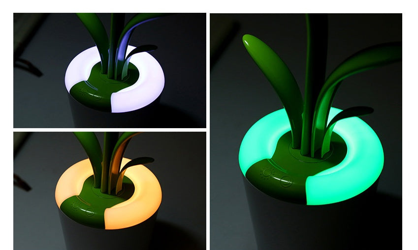 Glowplant Aesthetic LED Desk Lamp - Ever green palace