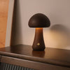 Wooden Mushroom LED Bedside Lamp - Ever green palace