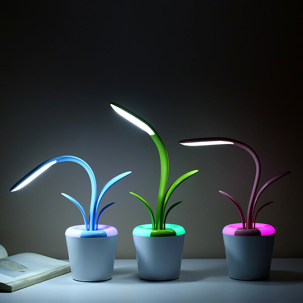Glowplant Aesthetic LED Desk Lamp - Ever green palace