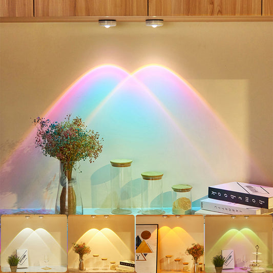 Sunset Projection LED Night Light - Wireless Mood lamp - Ever green palace