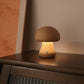 Wooden Mushroom LED Bedside Lamp - Ever green palace