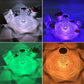 Crystal Diamond LED Touch Lamp - 16 Color Rechargeable Bedside Mood Light - Ever green palace