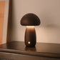 Wooden Mushroom LED Bedside Lamp - Ever green palace