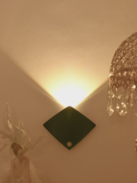 Motion Sensor LED Wall Light - Wireless USB Rechargeable Night lamp