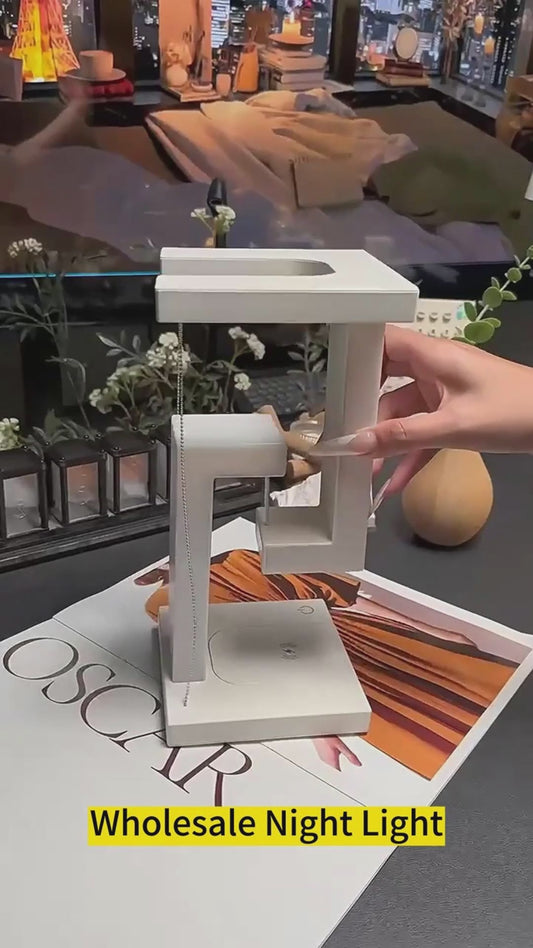 Floating Balance Lamp with Wireless Charger