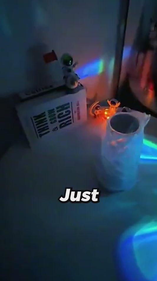 Crystal Diamond LED Touch Lamp - 16 Color Rechargeable Bedside Mood Light